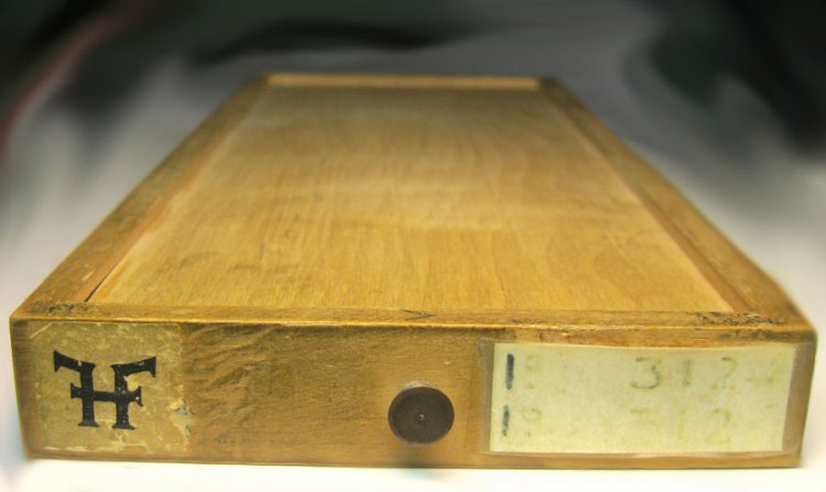 Vintage Wooden Watch Parts Box - Click Image to Close
