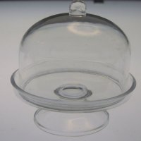Clear Acrylic Oval Display Dome