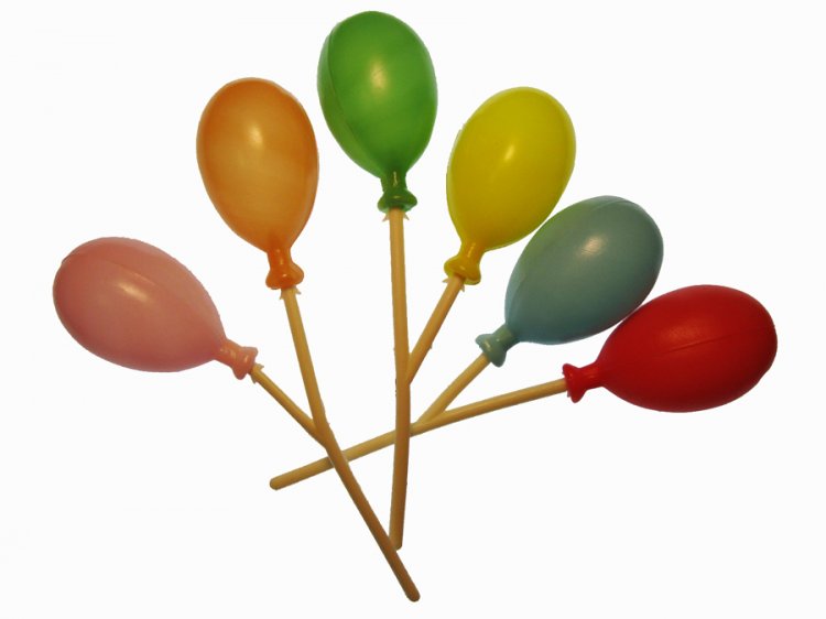 Jumbo Balloon Toppers (3) - Click Image to Close