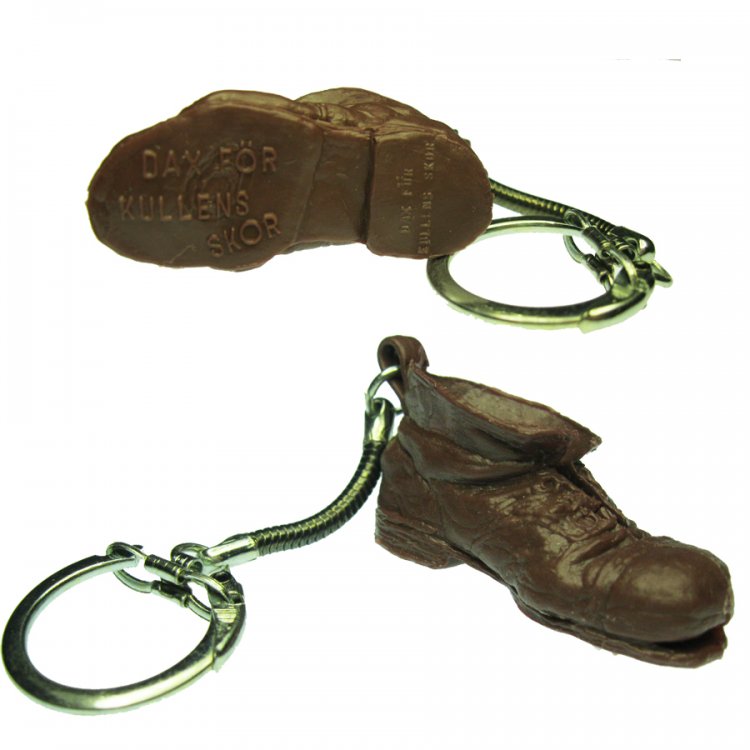Old Shoe Vintage Advertising Key Chain (1) - Click Image to Close