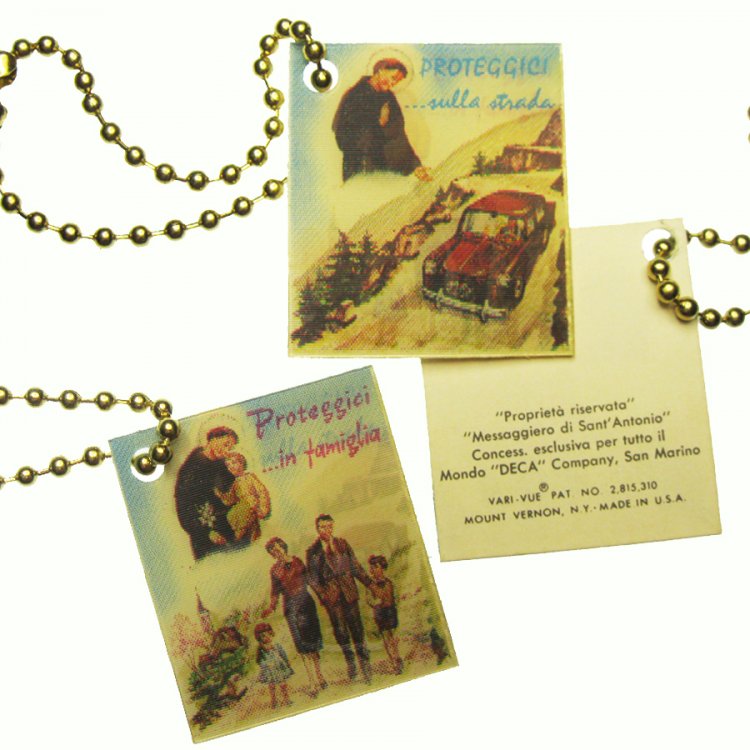 Saint Anthony Flicker Key Chain (1) - Click Image to Close