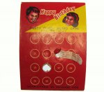 "Happy Birthday" Vintage Party Punch Board Game (1)
