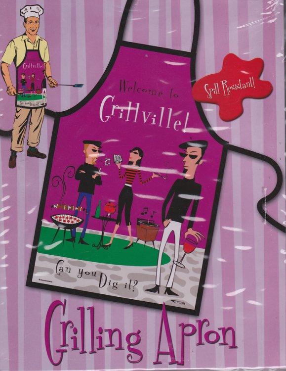 Welcome to Grillville Grilling Apron - Click Image to Close