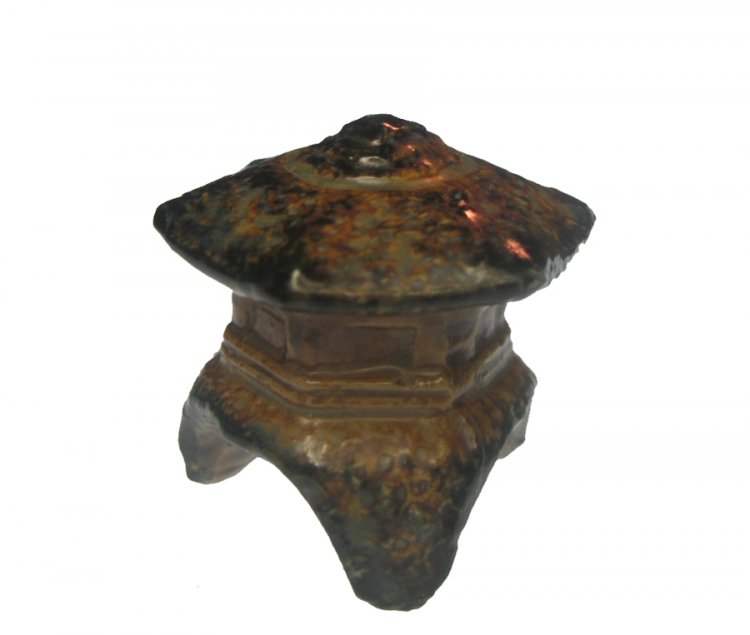 Stoneware Vintage Japanese Lantern - Click Image to Close