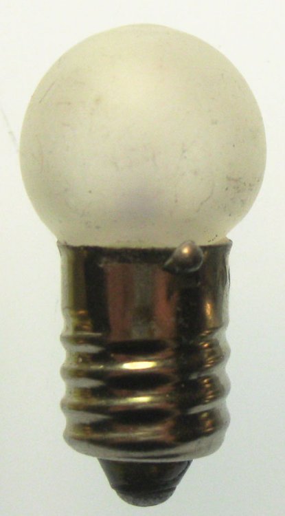 Miniature Frosted Round Light Bulbs (3) - Click Image to Close