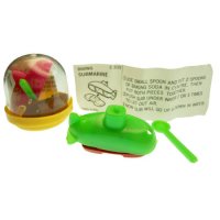 Details about   Vtg Plastic Diving Baking Soda Submarine Vending Gum Toy 1988 NOS New Hong Kong 