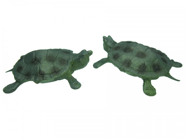 Realistic Turtle Vintage Miniature (2) - Click Image to Close