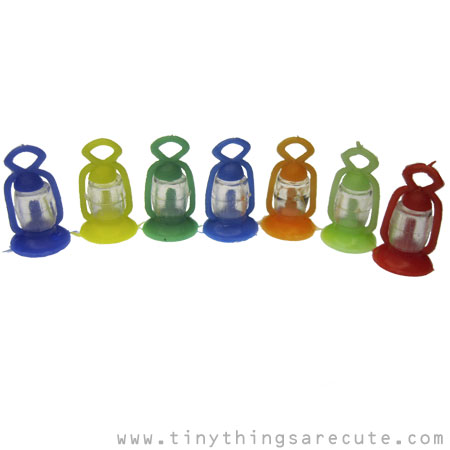 Railroad Lantern Vintage Plastic Charms (3) - Click Image to Close