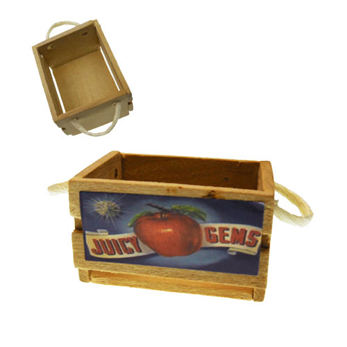 JUICY GEMS Mini Wooden Crate - Click Image to Close