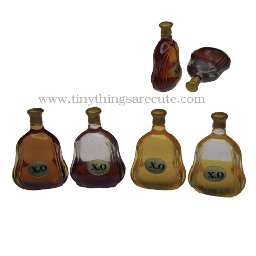 Cognac Liquor Miniature Bottles (2) - Click Image to Close