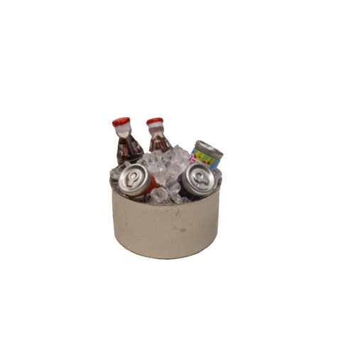 Soda Ice Bucket Miniature - Click Image to Close