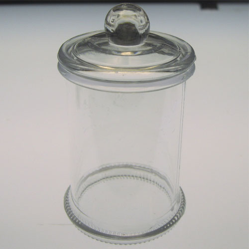 Clear Acrylic Display Apothecary Jar - Click Image to Close