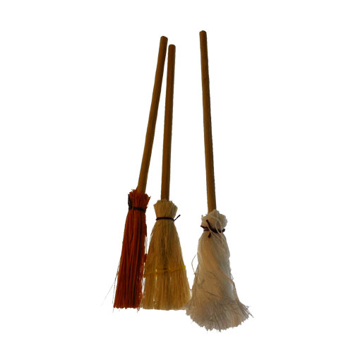Mop and Brooms Miniature 3pc Set - Click Image to Close