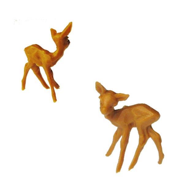 Wee TINIEST Vintage Deer Fawn Miniature (1) - Click Image to Close