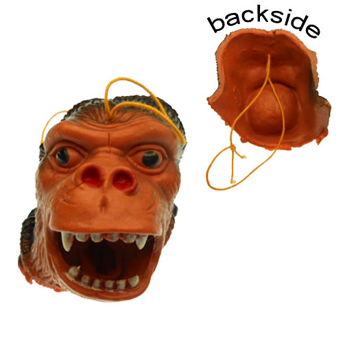 Gorilla Ape Face Vintage Ornament (1) - Click Image to Close