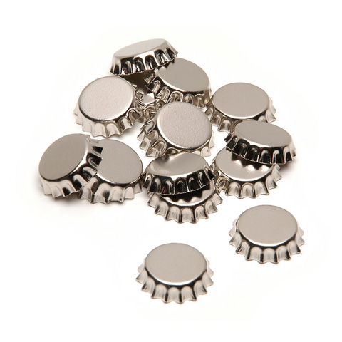 Mini Bottle Cap Blank Findings (15) - Click Image to Close
