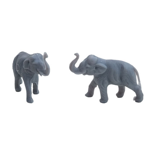 TINY Elephant Vintage Miniatures (2) - Click Image to Close