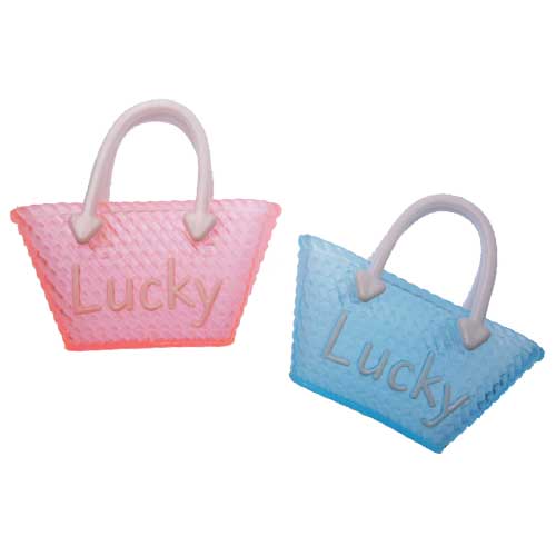 LUCKY Mini Plastic Tote Bag (1) - Click Image to Close