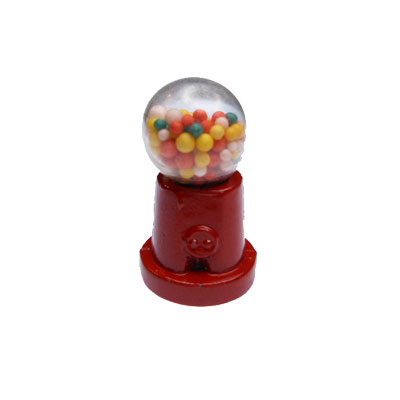 Tabletop Gumball Machine Dollhouse Miniature - Click Image to Close